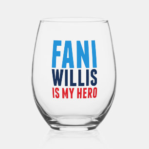 Fani Willis ist My Hero Weinglas Ohne Stiel