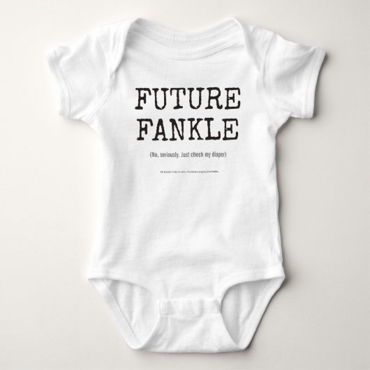 Fankles Baby Strampler (Vorderseite)