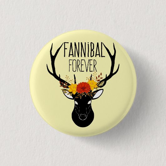 Fannibal für immer button (Vorderseite)