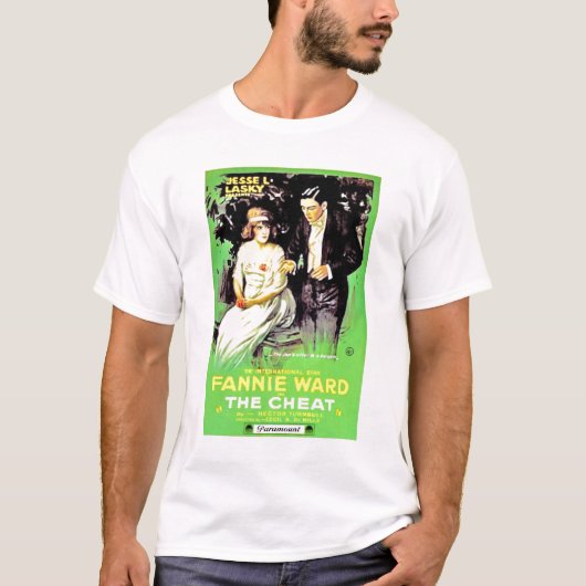 Fannie Bezirk Sessue Hayakawa 1915 stiller Film T-Shirt (Vorderseite)
