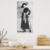 Fannie Brice Poster (Küche)