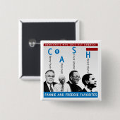 Fannie und Freddie Button (Vorne & Hinten)