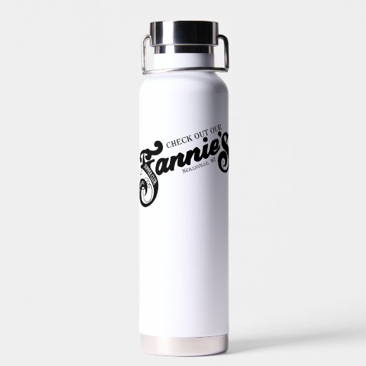 Fannie-Wasserflasche Trinkflasche (Rückseite)