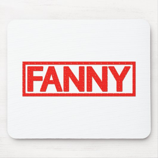 Fanny-Briefmarke Mousepad (Vorne)