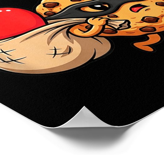 Fanny Cookie Day National Chocolate Chip Designer Poster (Ecke)