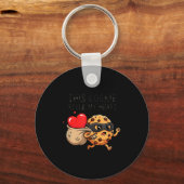 Fanny Cookie Day National Chocolate Chip Designer  Schlüsselanhänger (Vorderseite)