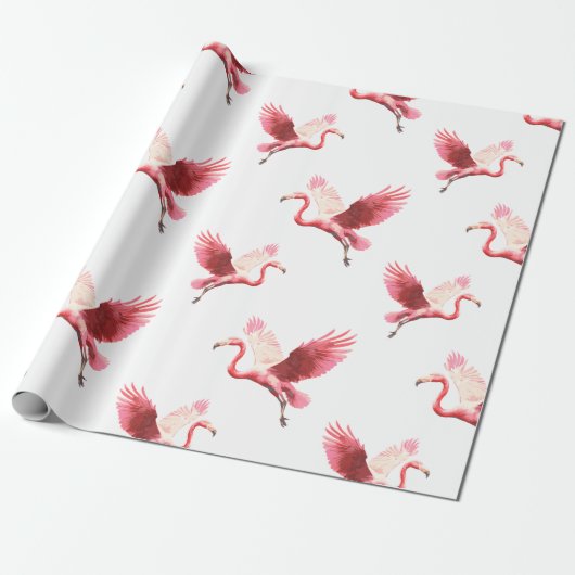 Fanny Flamingo Geschenkpackung Geschenkpapier (Ungerollt)
