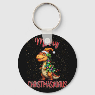 Fanny Frohe Weihnachten Christmasaurus Dinosaur We Schlüsselanhänger