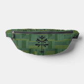 Fanny Pack Bag in Grün Bauchtasche (Ablage )
