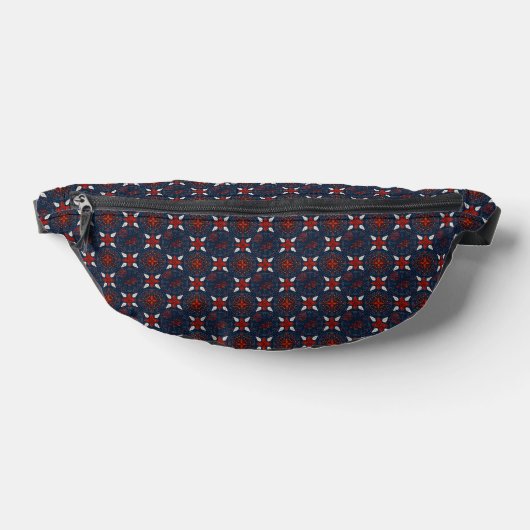 Fanny Pack für Navy Red and White Pattern Bauchtasche (Ablage )