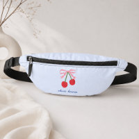 Fanny Pack | Kirschrote Kokette Schleife Süße Illu