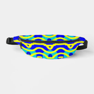 Fanny Pack, Multicolor Classic-nahtloses Design Bauchtasche