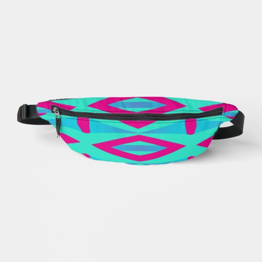 Fanny Pack, Multicolor Classic, nahtloses Design F Bauchtasche (Vorderseite)