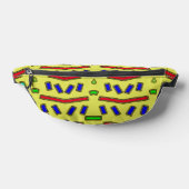 Fanny Pack, Multicolor Classic, nahtloses Design F Bauchtasche (Ablage )