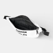 Fanny Pack Waist Bag Pouch Custom Geschenke für ih Bauchtasche (Offen)