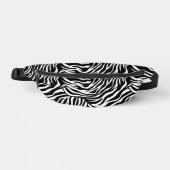 Fanny Pack Zebra Print Bauchtasche (Vorderseite)