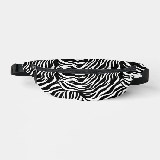 Fanny Pack Zebra Print Bauchtasche (Vorderseite)