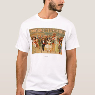 Fanny-Reis am französischen Ball-Theater- T-Shirt