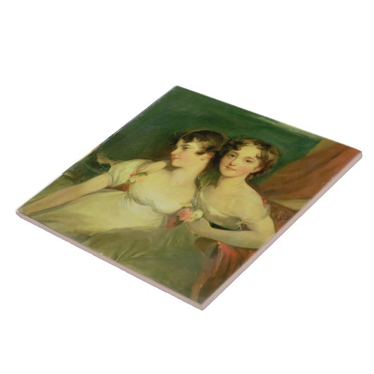 Fanny und Jane Hamond Fliese (Seite)