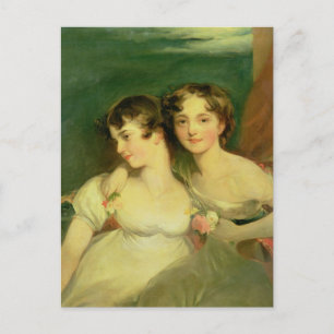 Fanny und Jane Hamond Postkarte