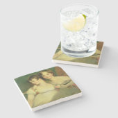 Fanny und Jane Hamond Steinuntersetzer (Seitenansicht)