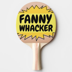 FANNY WHACKER FUNNY FÜR EHEFRAU TISCHTENNIS SCHLÄGER