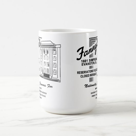 Fanny's Restaurant, Evanston, IL Kaffeetasse (Mittel)