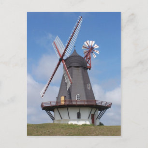 Fanoe Windmill Dänemark Postkarte