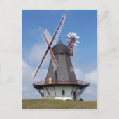 Fanoe Windmill Dänemark Postkarte (Vorderseite)