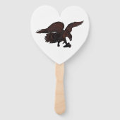 Fans Adler thailändischen Stil. Fächer (Vorderseite)