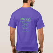 Fans des Mumo Disneyland Bar Crawl Dipso Shirts (Rückseite)