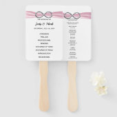 Fans des Programms für unendliche Hochzeiten in Ro Fächer (Vorne und Hinten)