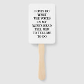 Fans Fächer (Rückseite)