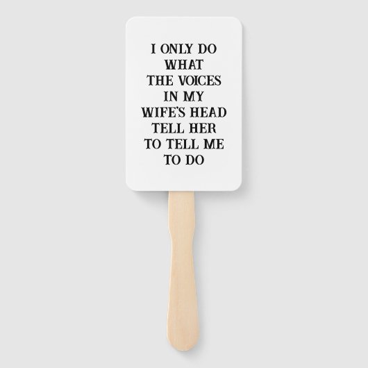 Fans Fächer (Rückseite)