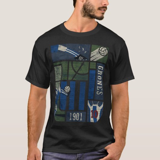 Fans Of Alianza Lima grones' Peruvian Soccer T-Shirt (Vorderseite)