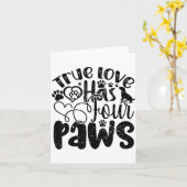 Fans Of Pet-related Animals Shelters Donors  Karte (Gelbe Blume)