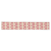 Fans Pink Mid-Century Großer Tischläufer (Horizontal)
