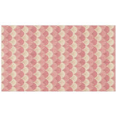 Fans Pink Mid-Century Tischdecke (Vorderseite (Horizontal))