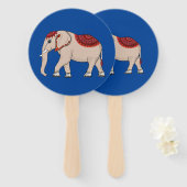 Fans thailändischen Elefantenstil. Fächer (Vorne und Hinten)