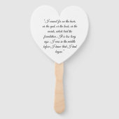 Fans von Stolz und Prejudice Fächer (Rückseite)