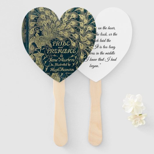 Fans von Stolz und Prejudice Fächer (Vorne und Hinten)