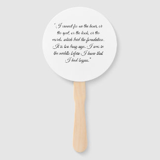 Fans von Stolz und Prejudice Fächer