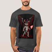 Fansi fansi zornig schwarz rotes Design T-Shirt (Vorderseite)