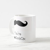 Fanstashtic Schnurrbart-Tasse Kaffeetasse (Vorderseite Links)
