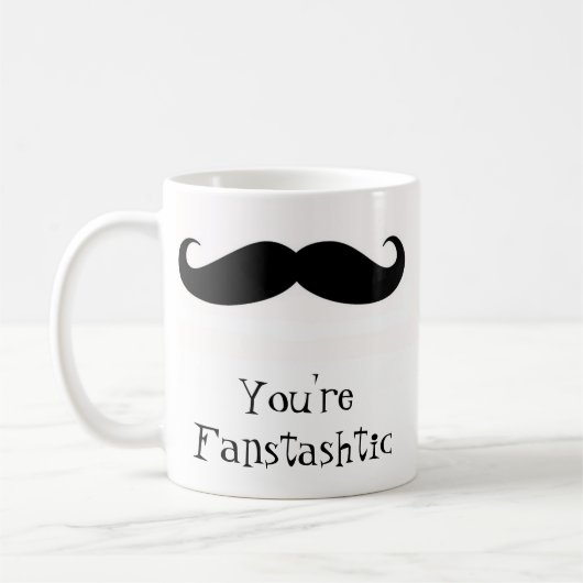 Fanstashtic Schnurrbart-Tasse Kaffeetasse (Links)