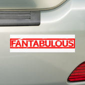Fantabulous Briefmarke Autoaufkleber (Auf Auto)
