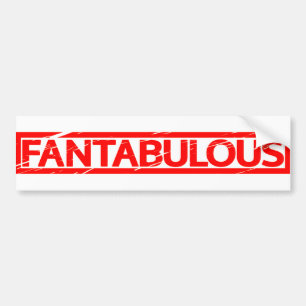 Fantabulous Briefmarke Autoaufkleber