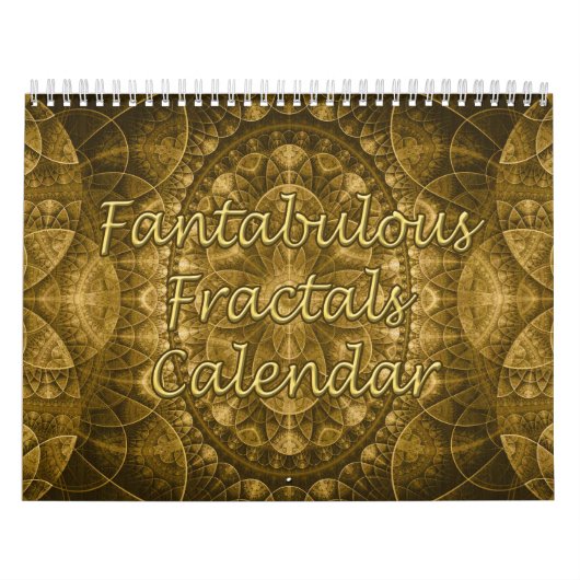 Fantabulous Fractals Calendar Kalender (Titelbild)