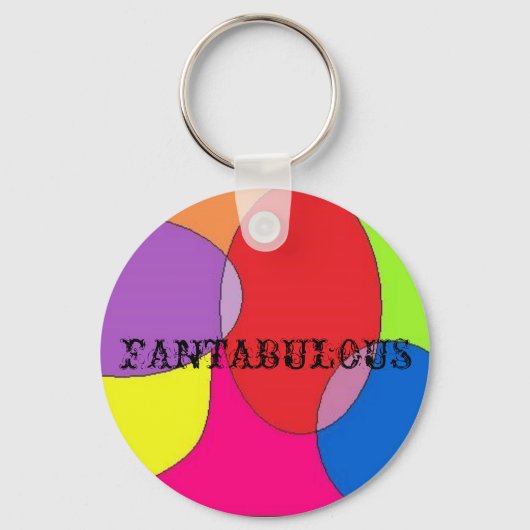 Fantabulous-Schlüsselanhänger Schlüsselanhänger (Vorderseite)