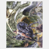 FANTACY DARK KNIGHT FLEECEDECKE (Vorderseite)